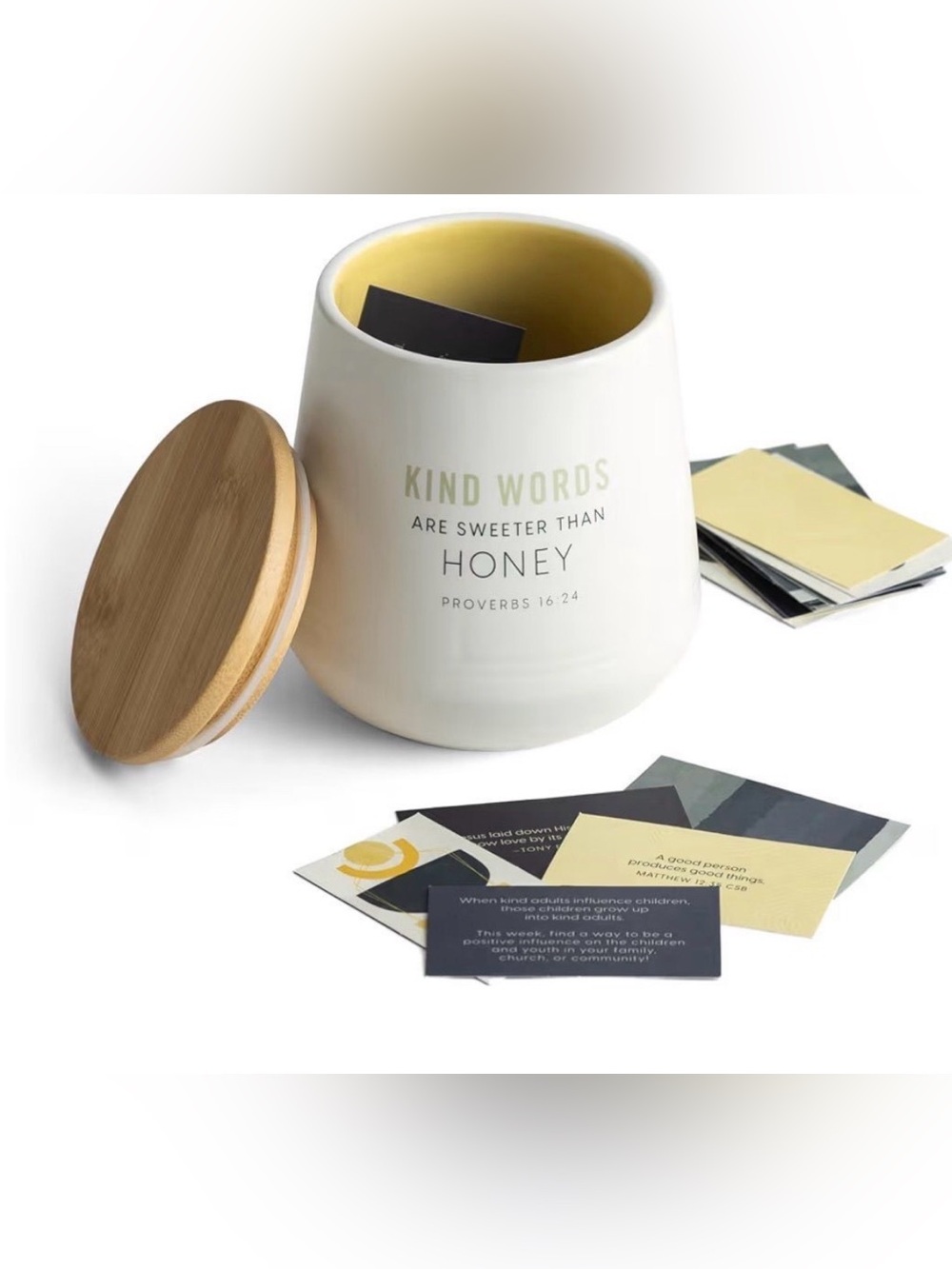 DaySpring Tony Evans - Kind Words are Sweeter Than Honey Promise Jar New